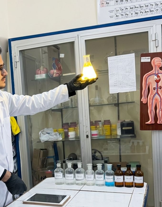 تجربة معمل علوم